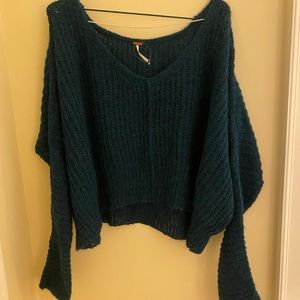 Free People 100% Cashmere Loose Sweater